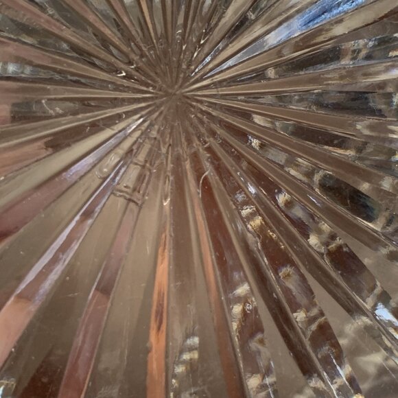 1878 Victorian Pressed Glass Butter Dish Silverplate Tray & Lid Percival Vickers - Picture 10 of 16